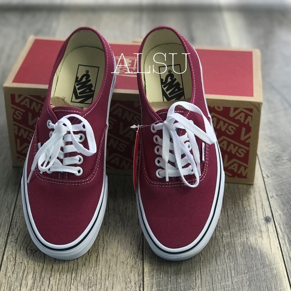 NWT VANS AUTHENTIC Dry Rose🌹True White W AUTHENT - Picture 4 of 8